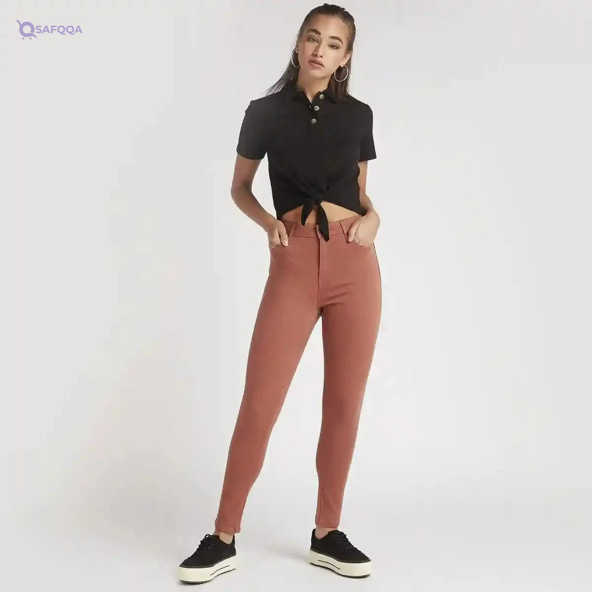 Splash womens Casual Pants (pack of 1) - Safqqa Egypt