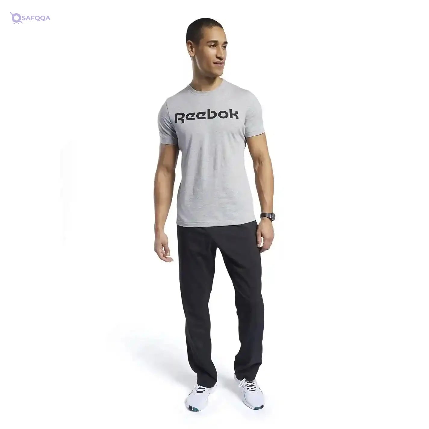 Reebok Men’s GS Linear Read T-Shirt - Safqqa