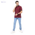 FIRE WOOD Full Print Zig zag Basic Polo For Men,,Soft, breathable fabric for all-day comfort. - Safqqa