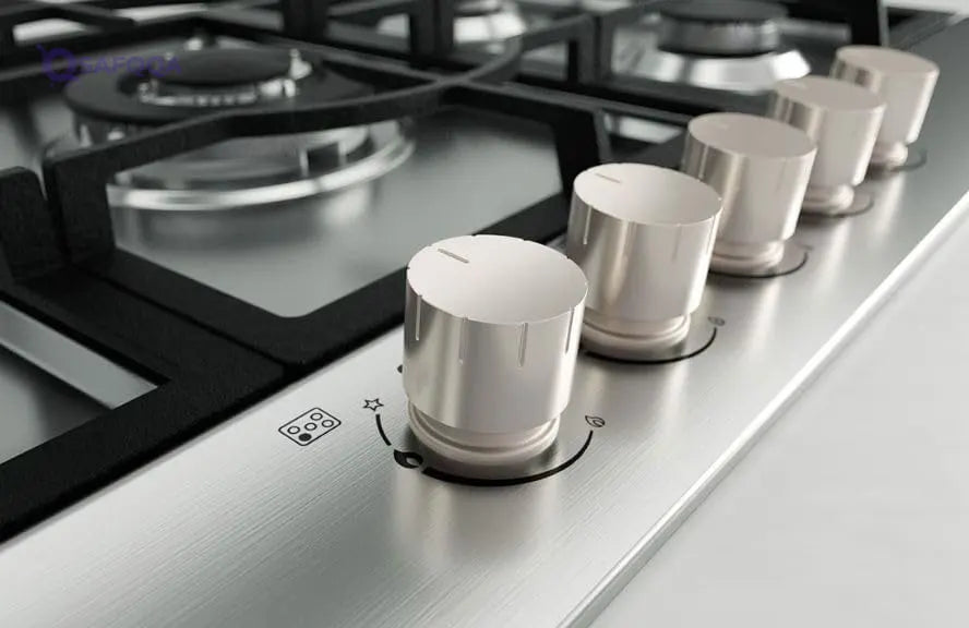 LG Built-In Gas Cooktop 90 cm with 5 Burners – Stainless Steel - Safqqa