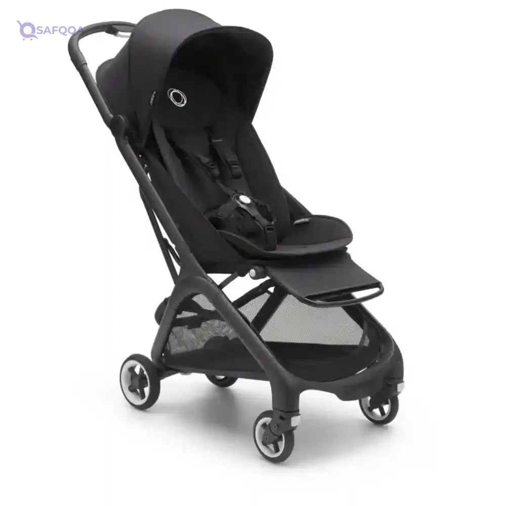 Bugaboo - Butterfly Complete Stroller - Ultra-Compact & Cabin-Friendly City and Travel Stroller, One Second Fold, From 6 Months to 4 Years Old - Black - Safqqa