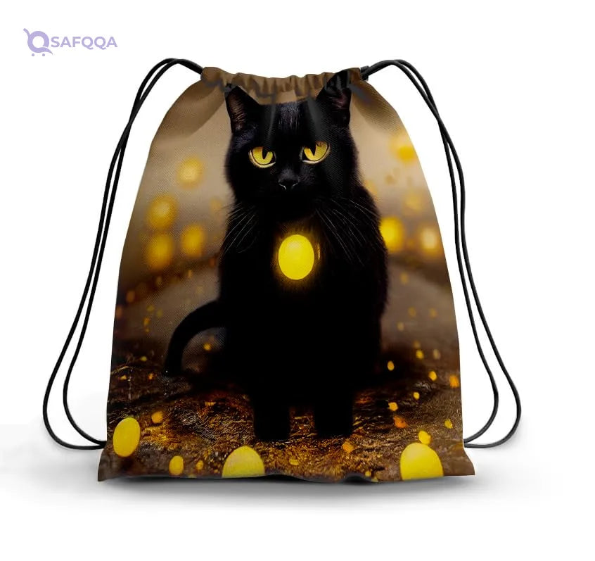 TAT DRAWSTRING BAG - 795, MultiColor, Large - Safqqa