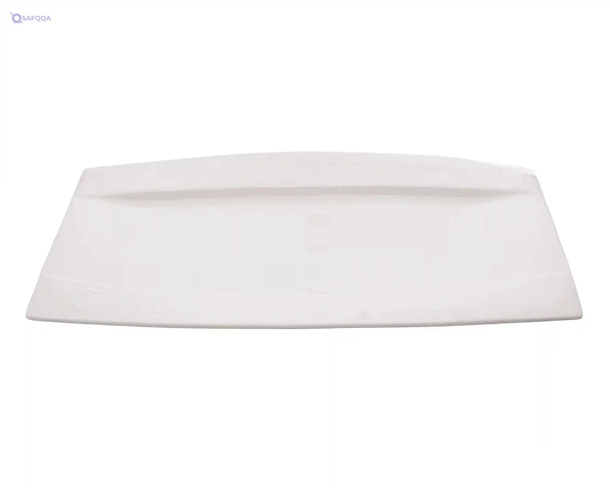 Rosa Porcelain Rectangular Service Dish, 46 cm Size - Safqqa