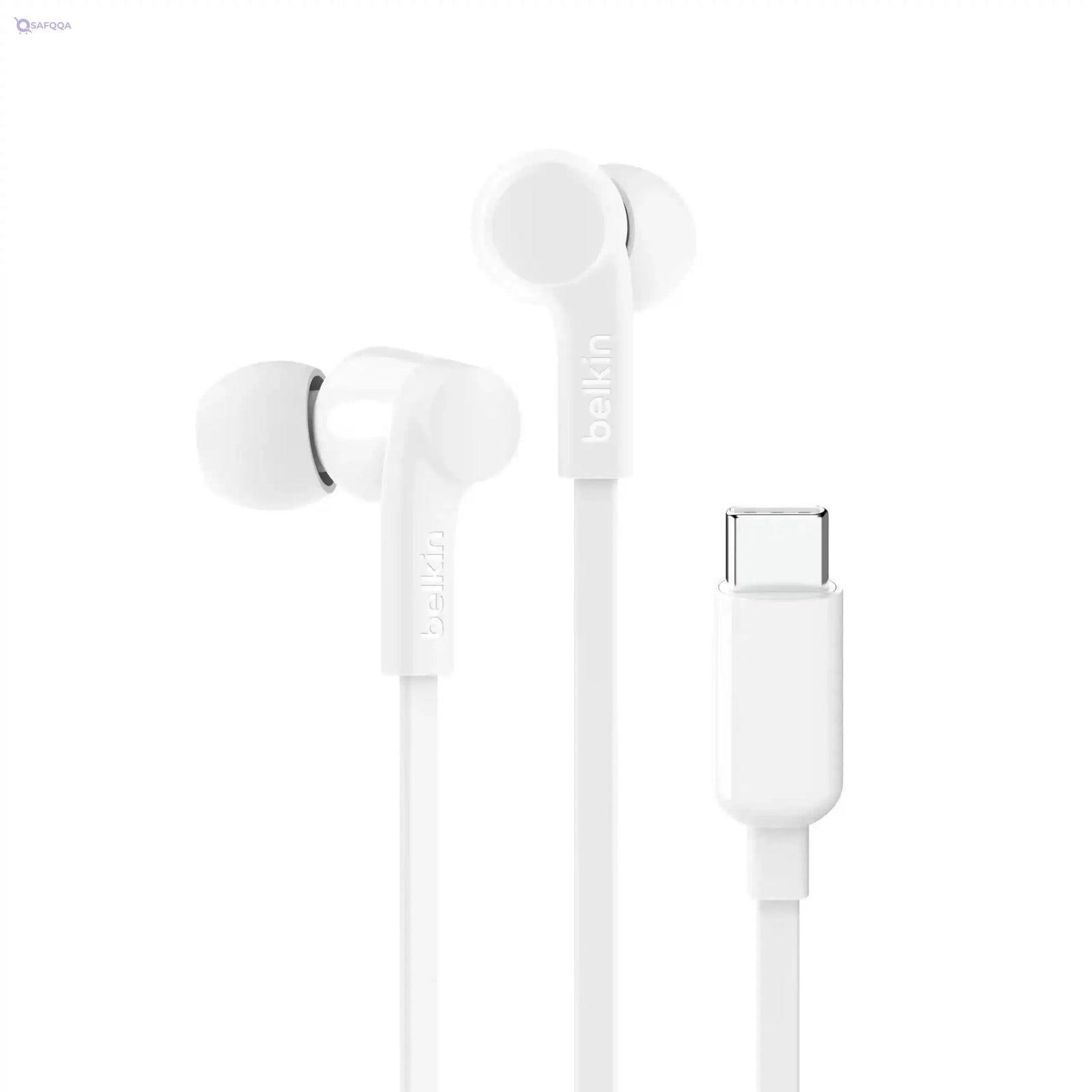 Belkin Wireless Earphones with USB-C Connector - High-Quality Sound - Safqqa