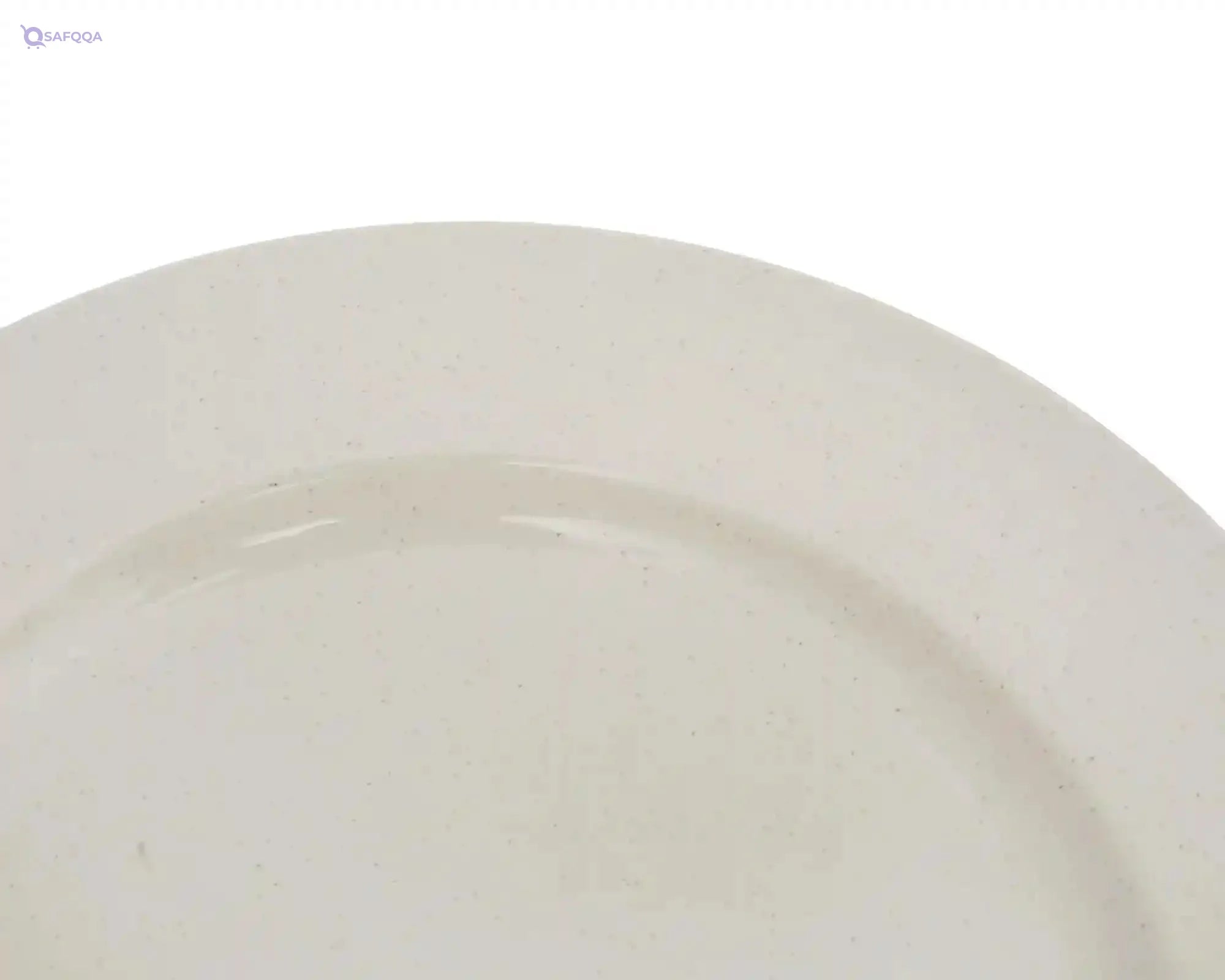 Moments Light Stone Rim Circular Surface Tray, 36 cm Size - Safqqa
