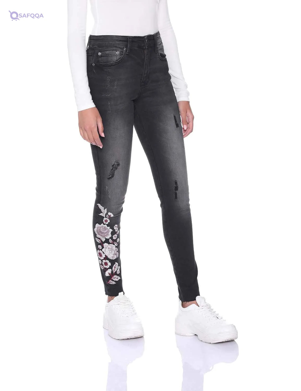 Aeropostale High Waiste Pants  for Women High waist design for a flattering fit - Safqqa