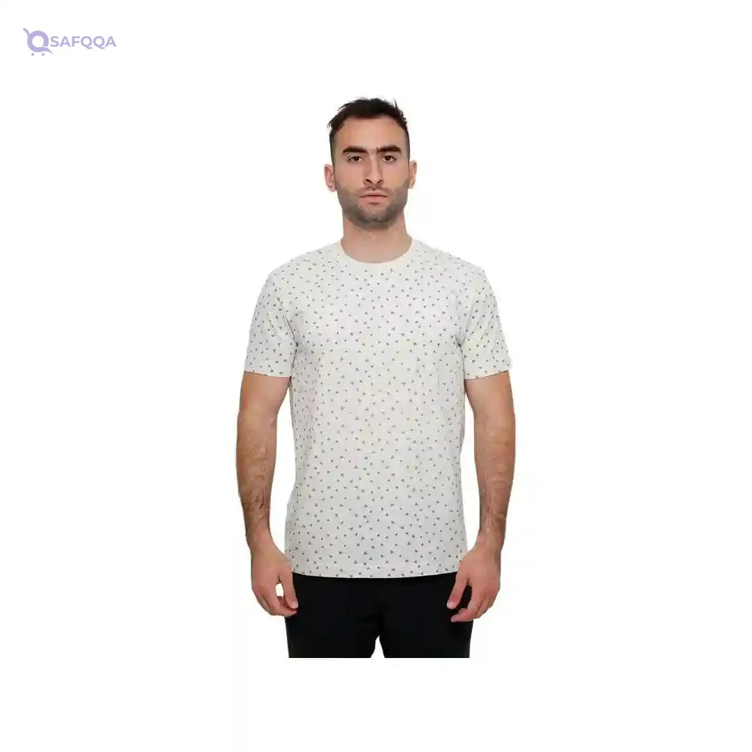 Voy Mens Slim Triangular T-Shirts - Safqqa Egypt