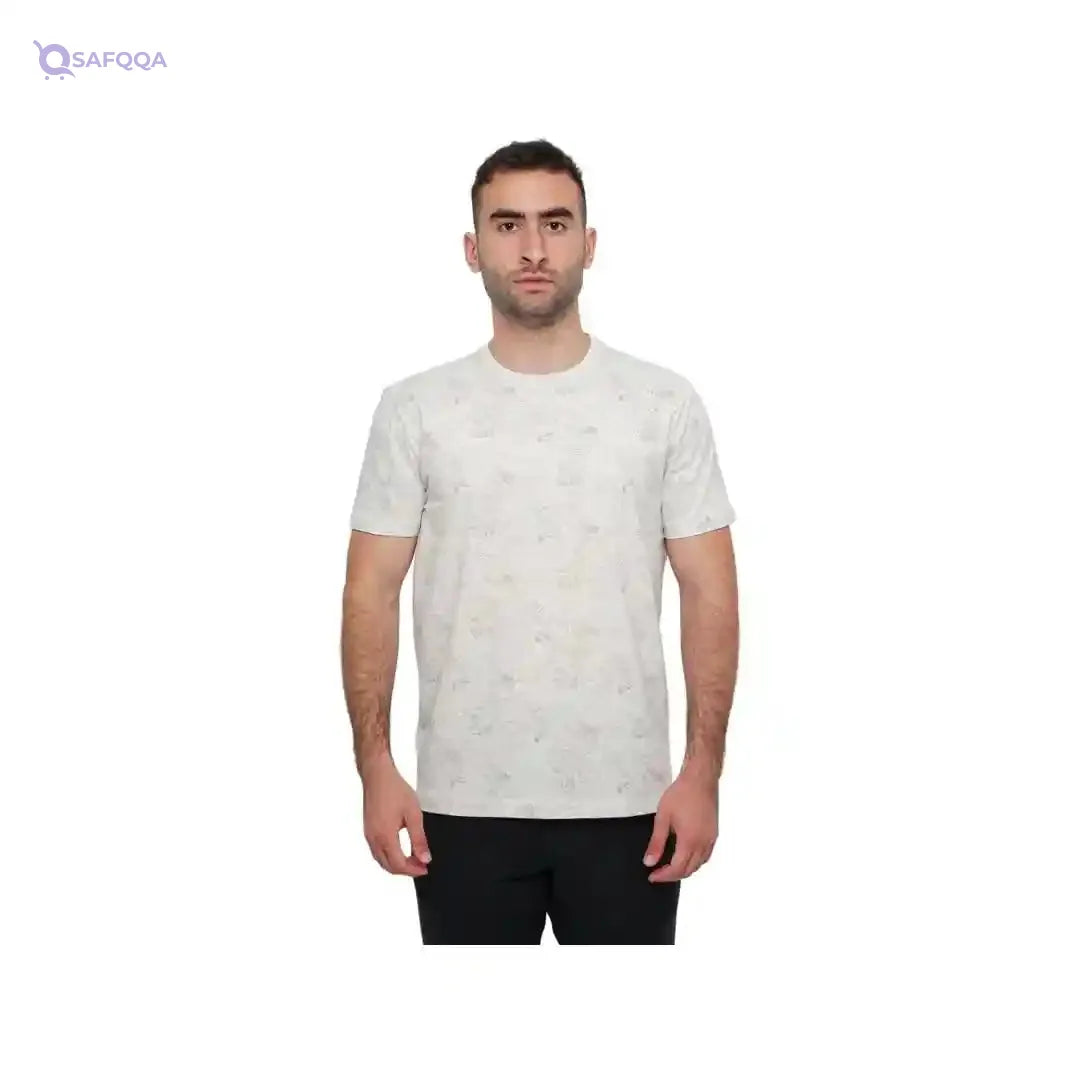 Voy Mens Slim Flory T-Shirt - Safqqa