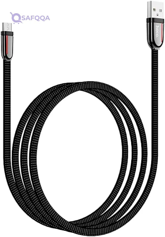 Hoco U74 Grand charging data cable for Micro• Supports smooth data synchronization between devices - Safqqa