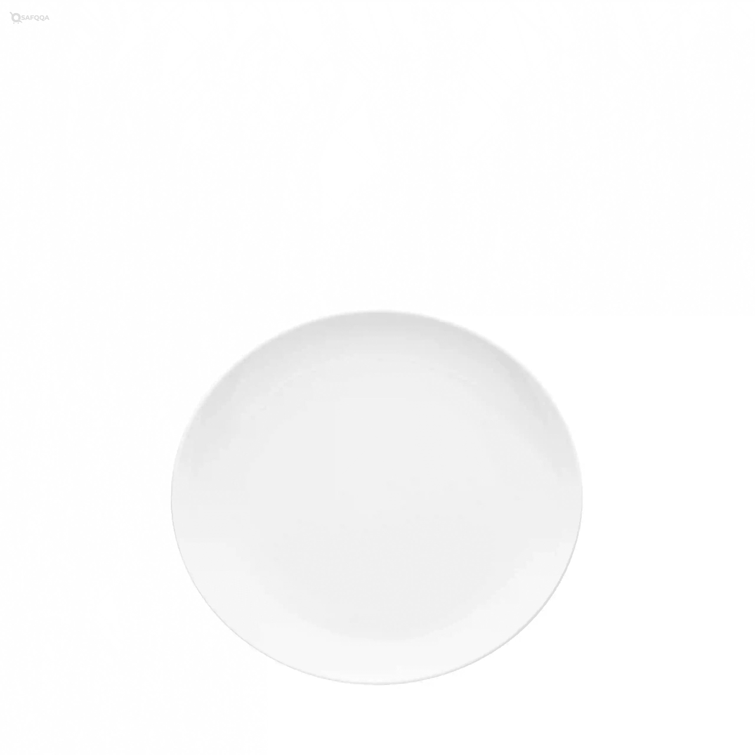 Porcelain Steak Plate – 30 cm - Safqqa