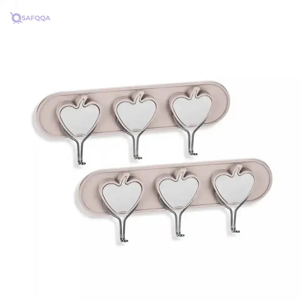 Bager Apple Hook 2Pcs, Pink - Safqqa