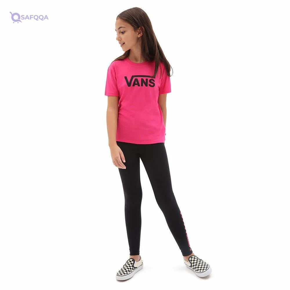 Vans T-Shirt For Girls Comfortable and breathable for all-day wear. - Safqqa