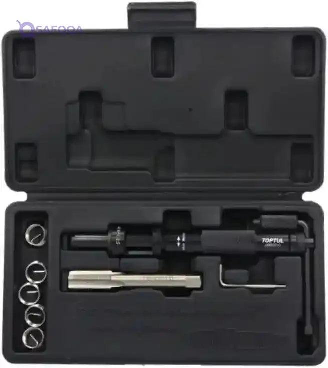 TopTul JGAI1003 Professional Threaded Coil-Insert Repair Kit, Set Of 10 - Safqqa