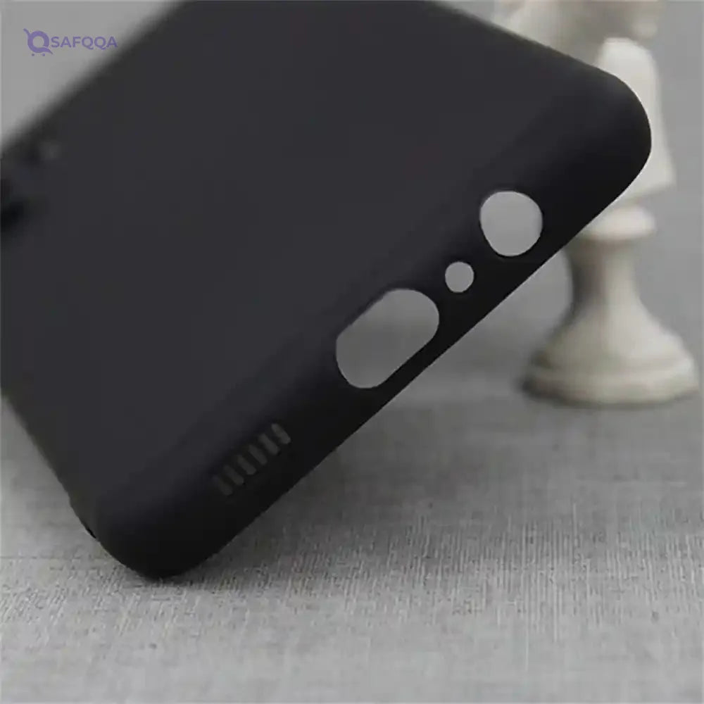 Compatible with Samsung Galaxy A13 5G/A04S Case, Flexible Silicone Protective Phone Case (Black) - Safqqa Egypt