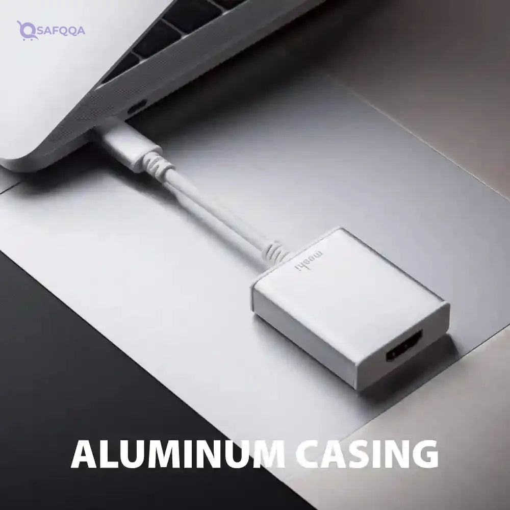 Moshi 99mo084202 usb-c to hdmi adapter - silver - Safqqa