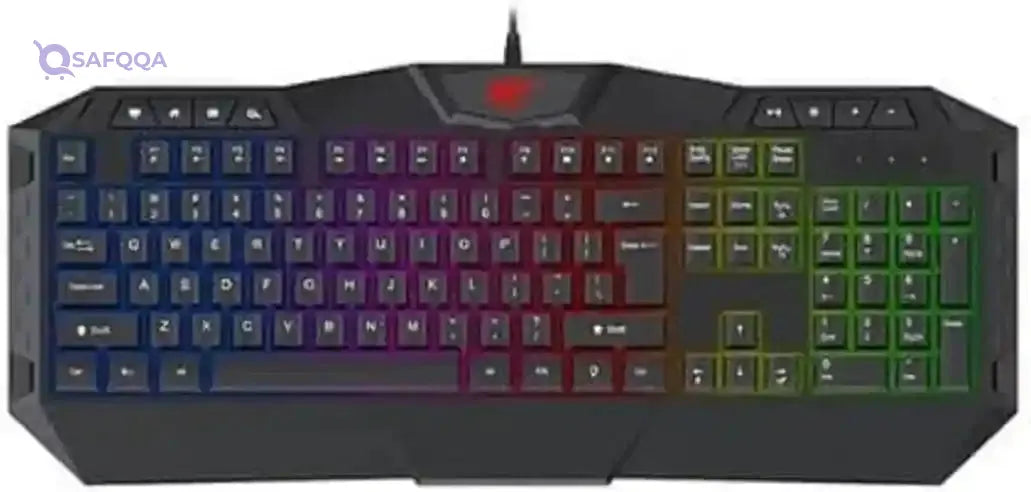 Havit Multi Function Backlit gaming keyboard - DAMAGE BOX - Safqqa Egypt