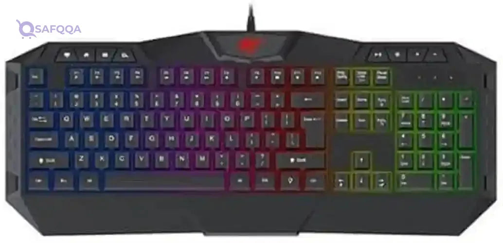 Havit Multi Function Backlit gaming keyboard - DAMAGE BOX - Safqqa Egypt