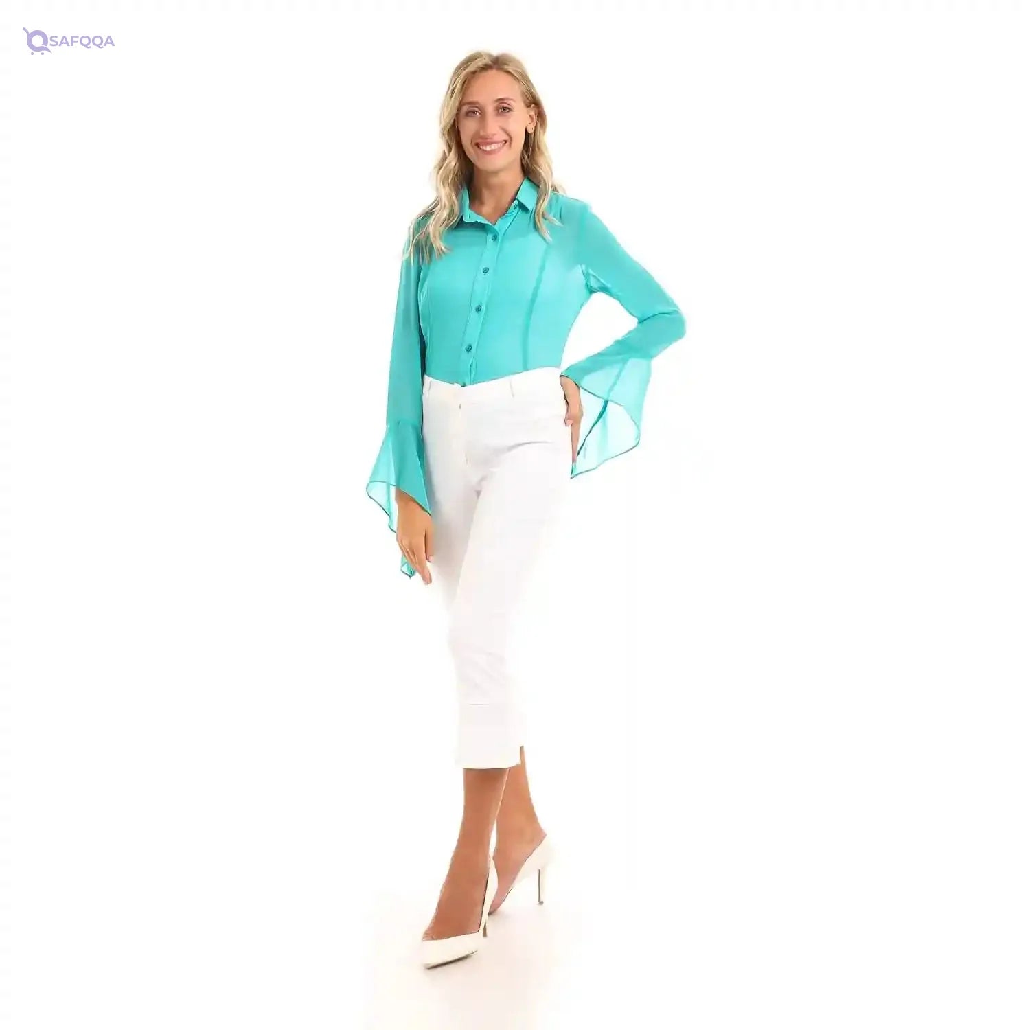 ESLA Long-sleeved Shirt for Women - Safqqa Egypt