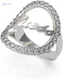 Guess Ring for Women - Silver, 56 - Safqqa
