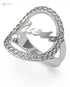 Guess Ring for Women - Silver, 56 - Safqqa