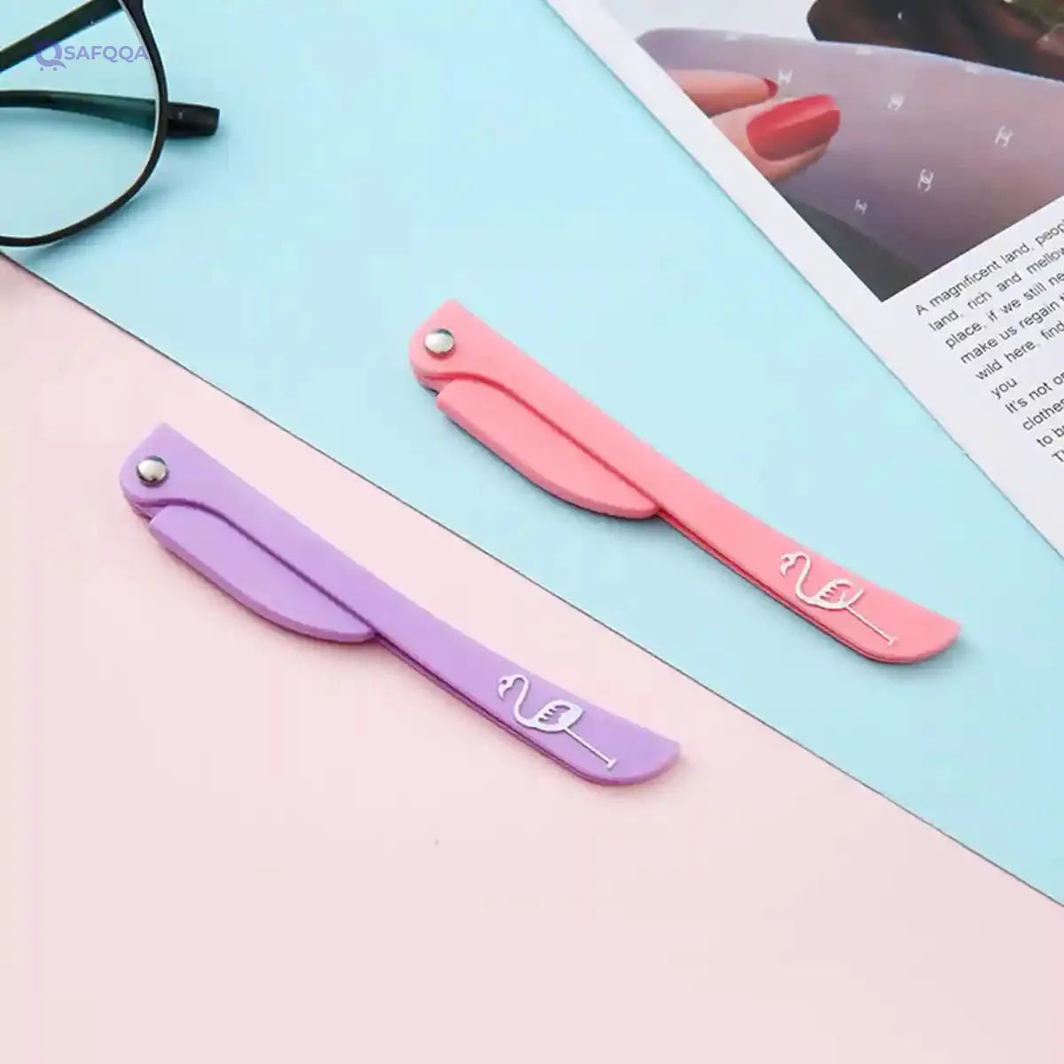 ART LOOK 3-Piece Facial Touch-Up Razor Gentle & Precise - Safqqa