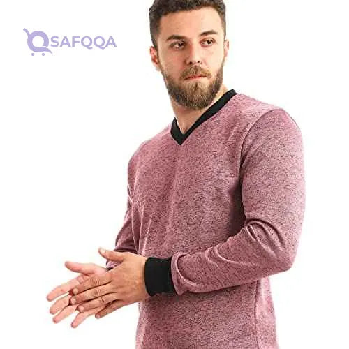 Offcliff Men's Crew Neck Long Sleeve Sweatshirt Sweater - Safqqa Egypt