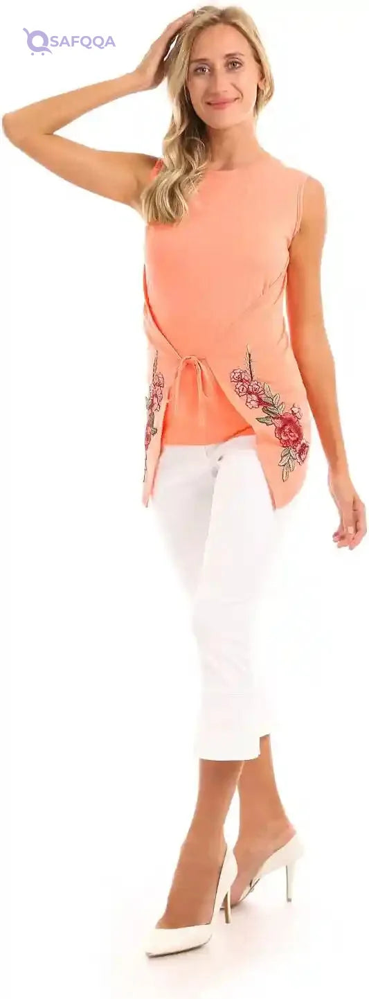 ESLA Sleeveless Plain Top - Safqqa Egypt