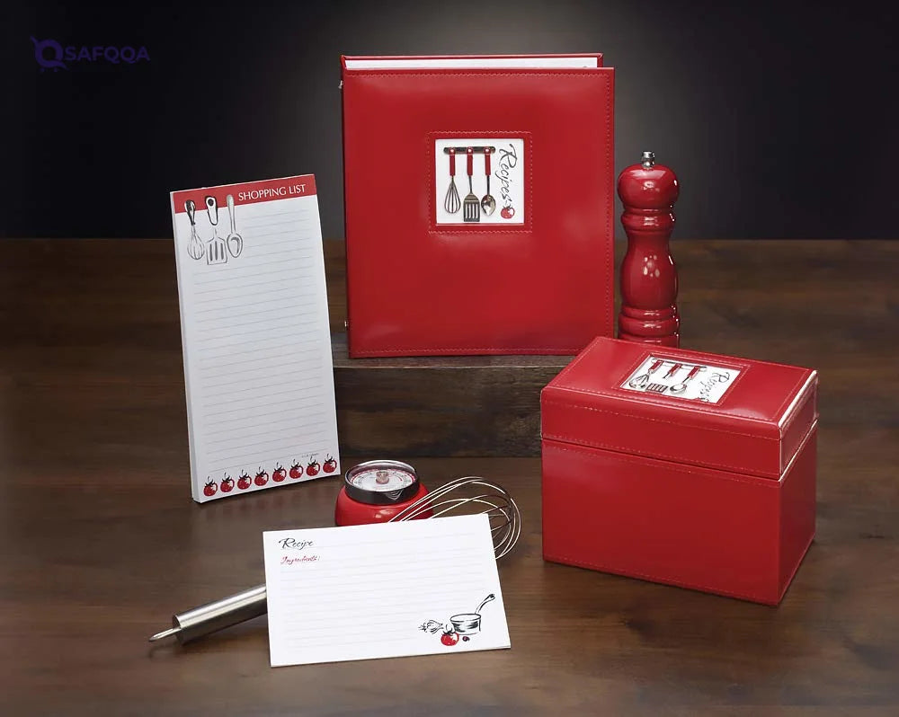 C.R. Gibson Recipe Binder – Organize Your Recipes - Safqqa