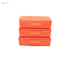 Mintra Home Utility Boxes - 375ml ORANGE 3pk - (6.5inW x 4.25inD x 1.5inH) - great utility box, storage box for pencils, pens, crafts and other small items - Safqqa