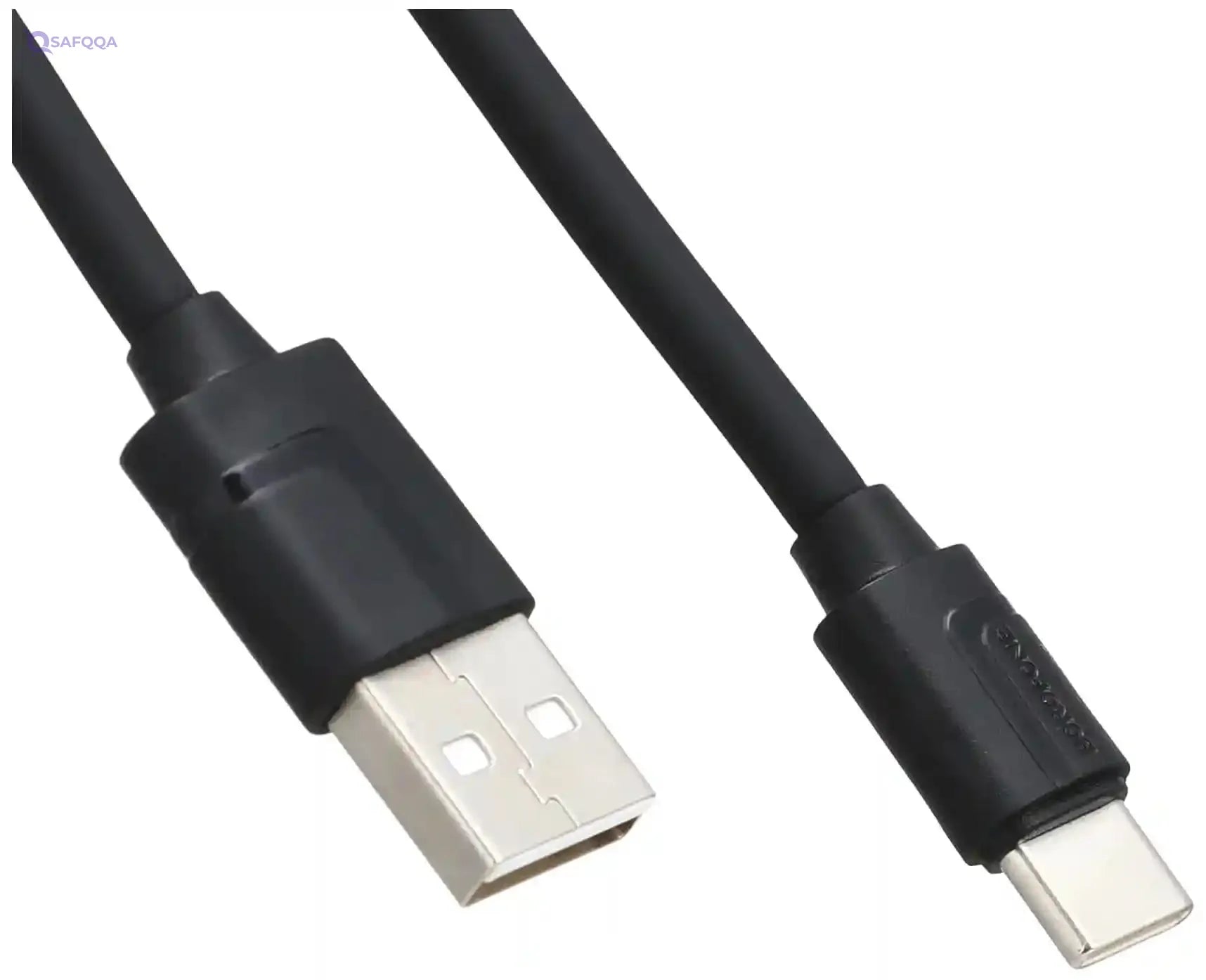 BOROFONE BX55 Harmony silicone charging data cable for Type-C - Black - Safqqa Egypt