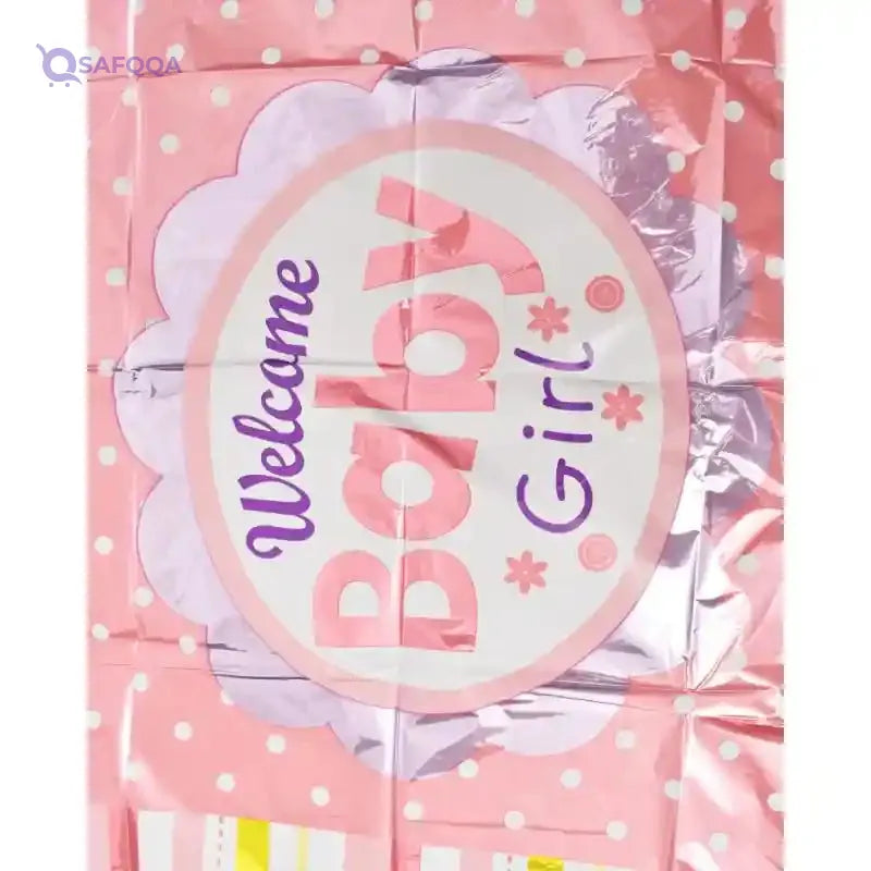 Feeding Bottle Foil Balloon – Perfect for Baby Girl Shower Parties - Safqqa