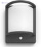 Philips MyGarden Samondra 83W IR Outdoor Wall Lantern – Anthracite - Safqqa