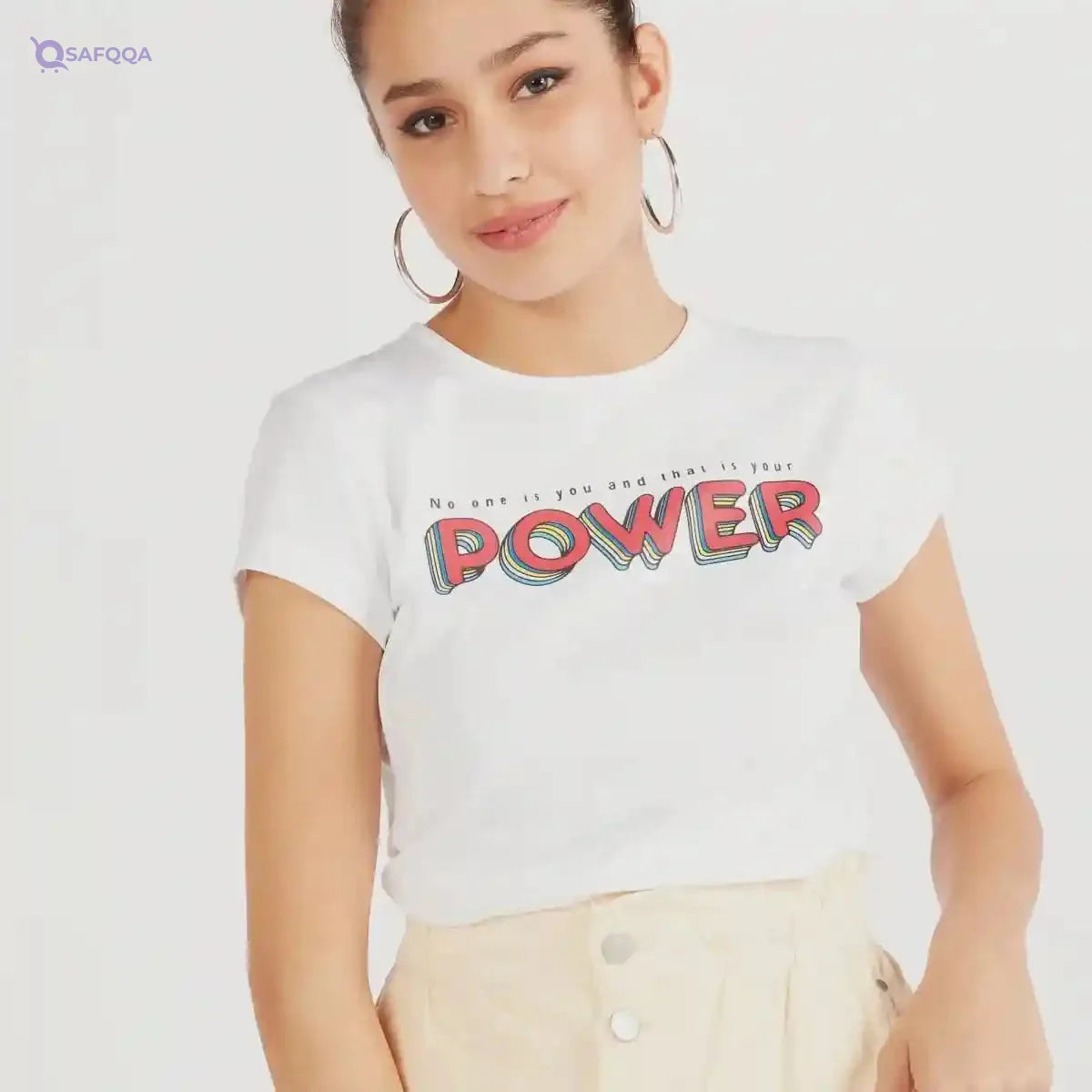 Splash Basic T-shirt For Women - Safqqa Egypt