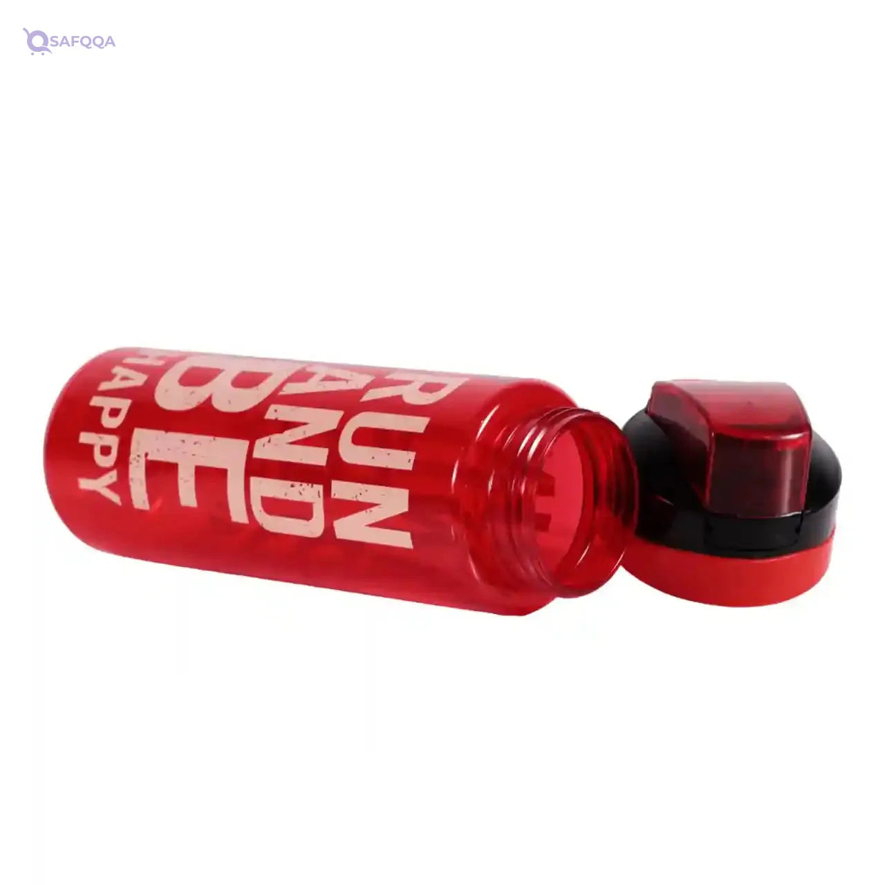 Herevin Water Bottle in Special Polybag - 750 ml Capacity, Multicolor, Leak-Proof, BPA-Free, Made in Turkey-Red - Safqqa