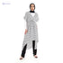 JAMILA Women Plus Size Long Short Sleeves Striped Dress - Safqqa Egypt
