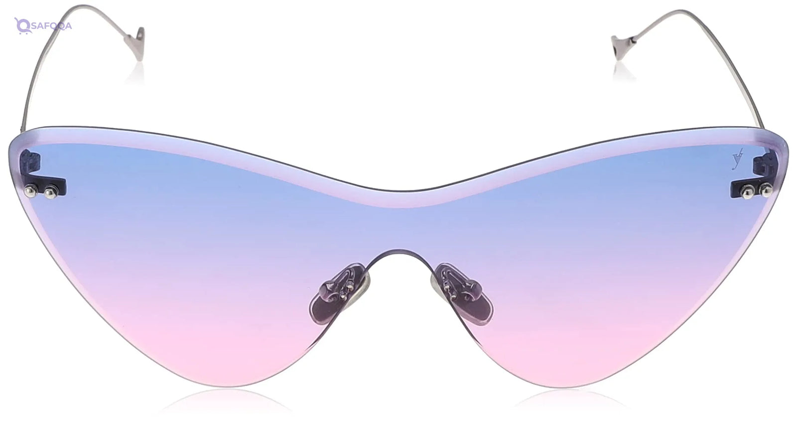 Eyepetizer Sunglasses For Uniex - Silver Lightweight and comfortable metal frame - Safqqa