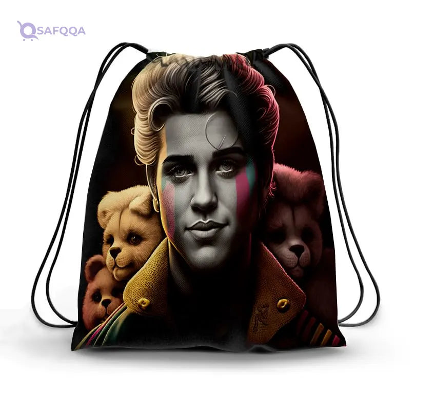 TAT DRAWSTRING BAG - 936, MultiColor, Large - Safqqa