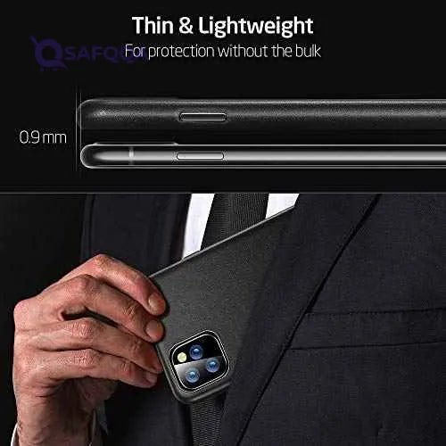 Case for iPhone 11 Pro Luxury Back Cover,Black,for iPhone 11Pro - Safqqa Egypt