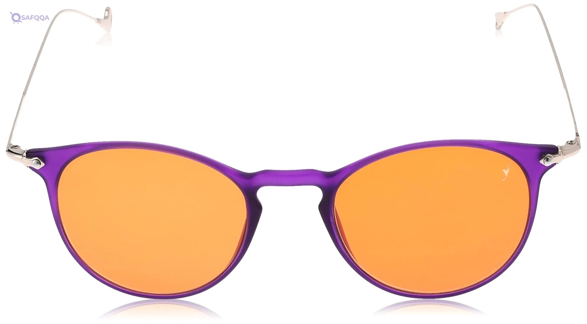 Eyepetizer Sunglasses For Women - Silver Lightweight and durable metal construction - Safqqa