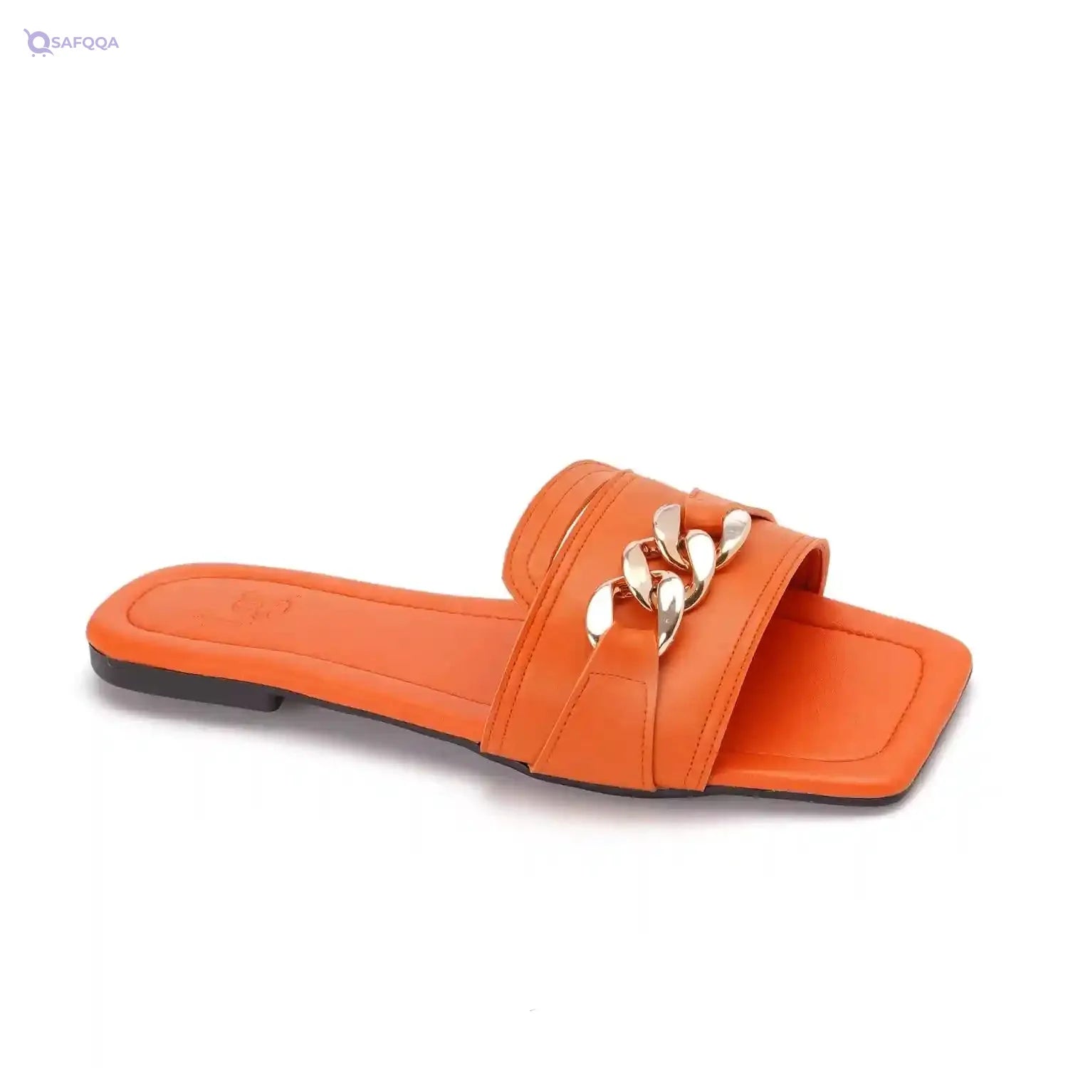 womens Side Chain Slipper Flip-Flop - Safqqa Egypt