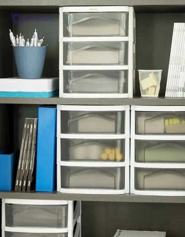 Bama Big Hobby 3 Drawers-White, One Size - Safqqa