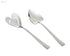 Nehir Can and Canan Mirror Salad Service Set 2-Pieces, - Safqqa