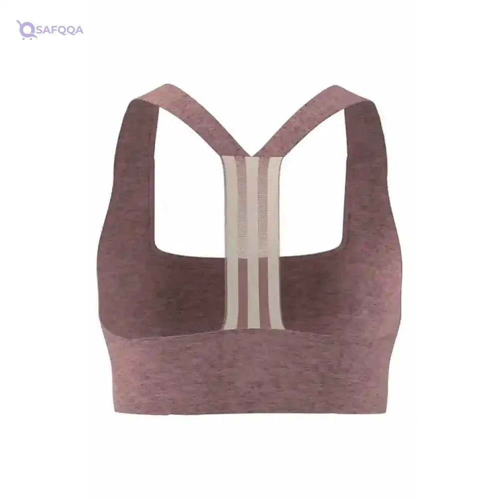 Adidas PWI Wonder Mauve Training Workout Bra – Medium Support for Women - Safqqa