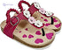 Bellino girls Flower Embellished Elastic Back Strap Thong Sandals Sandal - Safqqa Egypt