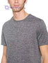 Magma Round-Neck Short-Sleeve Regular Fit T-shirt for Men - Safqqa Egypt