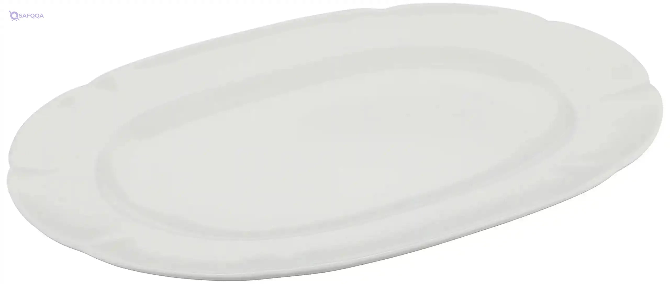 Royal Porcelain - Oval Platter 32.5 CM- White - Safqqa Egypt