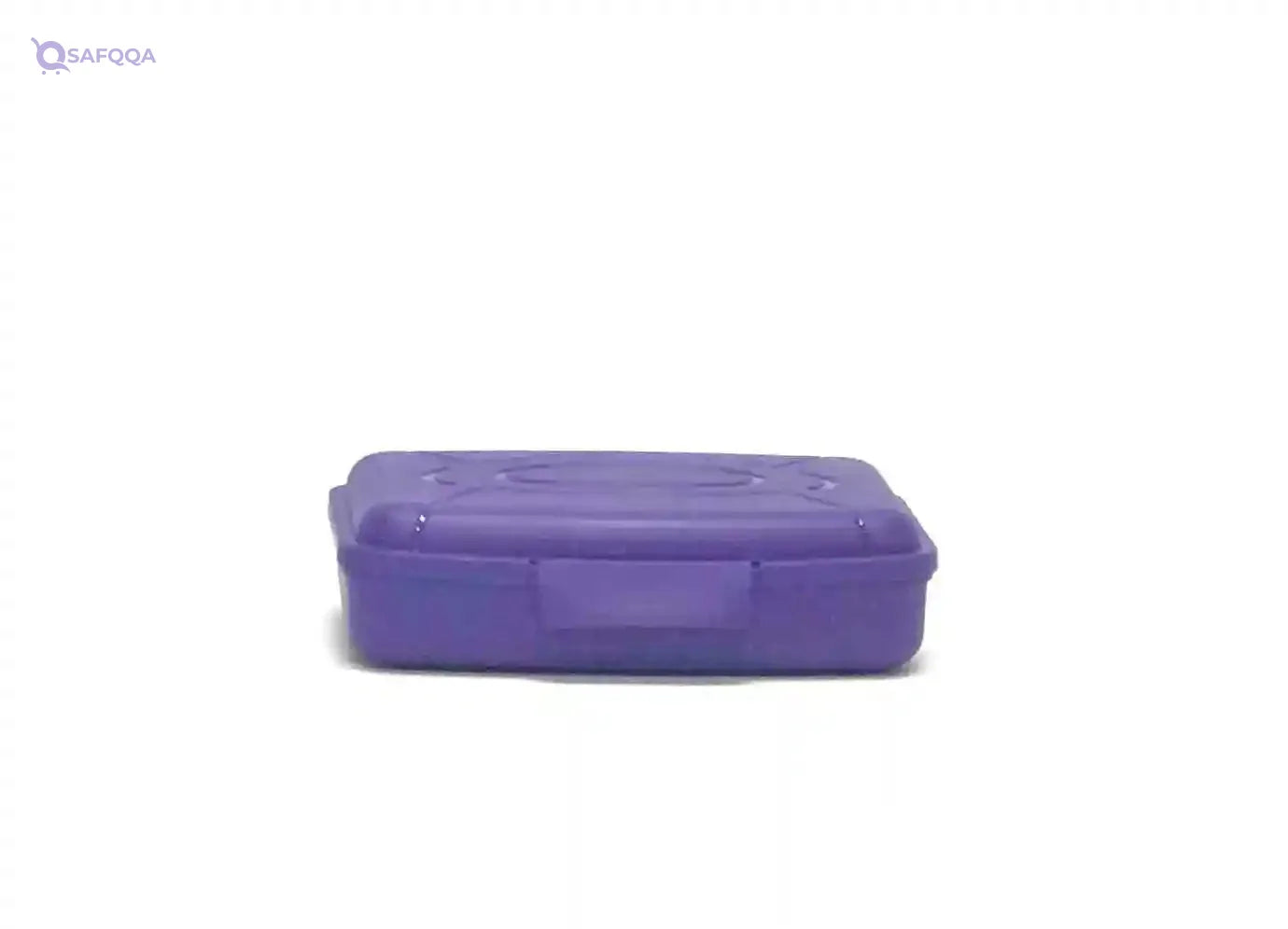 Mintra Home Utility Boxes - 375ml PURPLE 3pk - (6.5inW x 4.25inD x 1.5inH) - great utility box, storage box - Safqqa