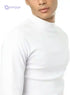 El Shrook Men's Cotton Undershirt – Long Shirt Base Layer Top - Safqqa Egypt