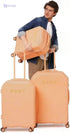 DKNY 21" Upright Luggage with 8 Spinner Wheels – ABS+PC Case (Damage box) - Safqqa
