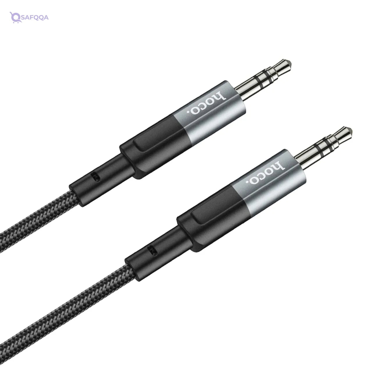 Hoco Audio Cable Compatible With Mobile Phones And Tablets, 1 meter - Safqqa